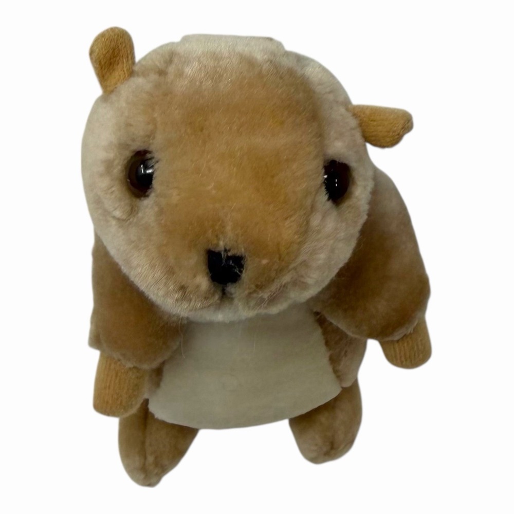 B. J. Toys Tan Prairie Dog Plush Stuffed‎ Toy Standing Cute Animal 7" - Picture 7 of 10